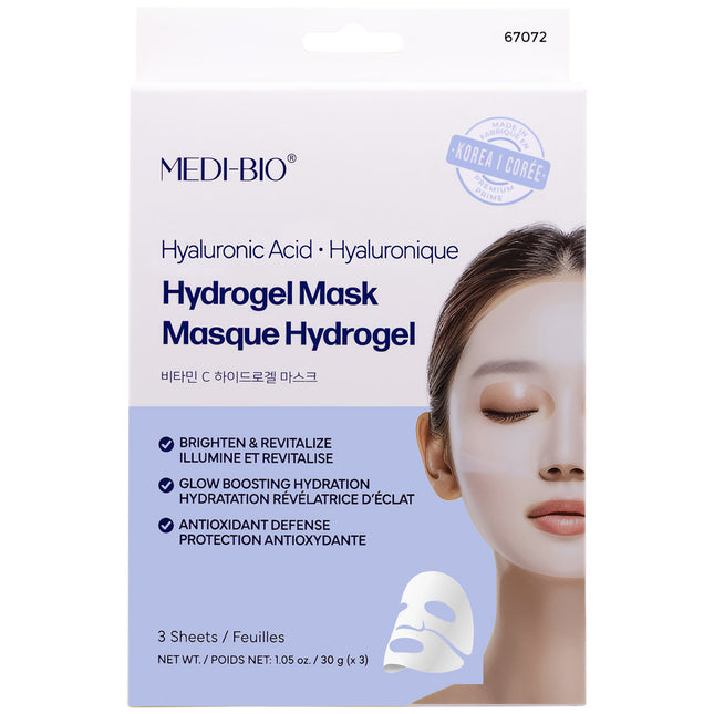 CALA Hyaluronic Acid Hydrogel Mask (3 PK)