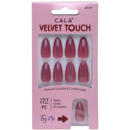 CALA Velvet Touch | Almond Pink Press On Nails