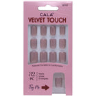 CALA Velvet Touch | Short Square Pink Press On Nails