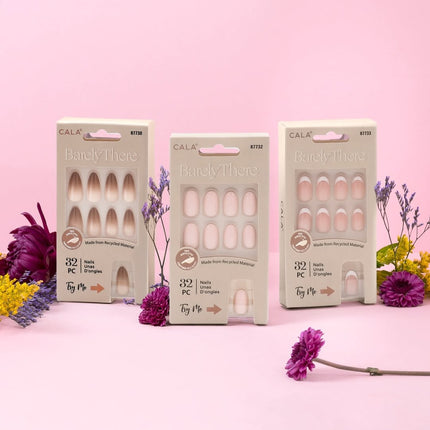 CALA Barely There | Almond Ombre Pink Press On Nails (32 PCS)