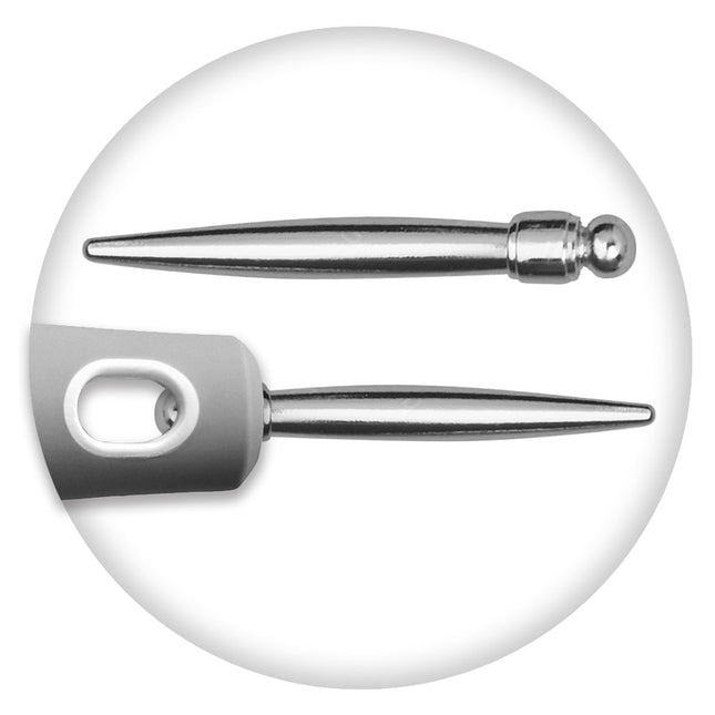 Olivia Garden Ceramic + ion Turbo Vent Oval Twin & 100% Boar - 3 1/2" ×2 1/2"