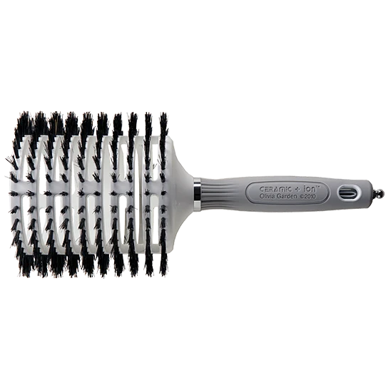 Olivia Garden Ceramic + ion Turbo Vent 100% Boar - 4 1/2" CI-BR