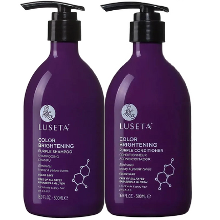 Luseta Color Brightening Purple Shampoo & Conditioner Set
