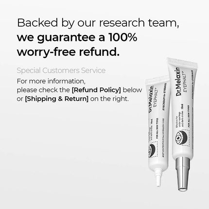 Dr. Melaxin Eyephalt Eyebag Cream