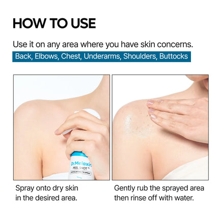 Dr. Melaxin Peel Shot Exfoliating TX Spray