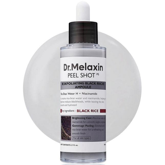 Dr. Melaxin Peel Shot Glow Black Rice Ampoule