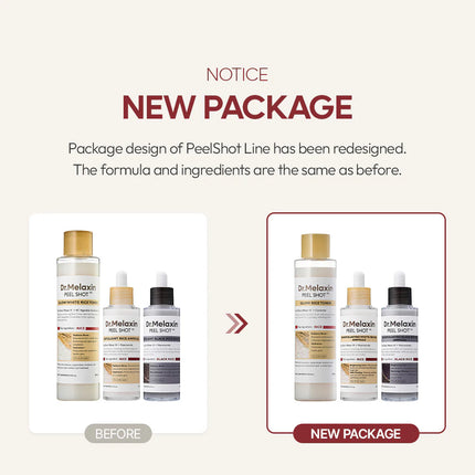 Dr. Melaxin Peel Shot Glow Black Rice Ampoule
