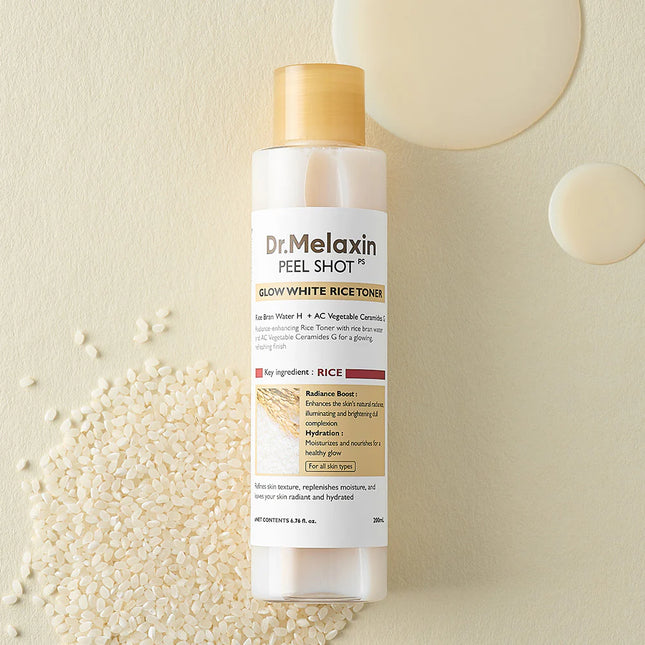Dr. Melaxin Peel Shot Glow Rice Toner