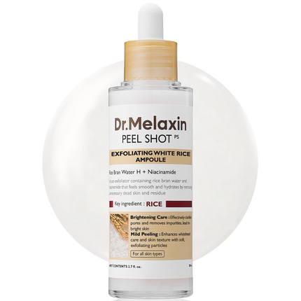 Dr. Melaxin Peel Shot Glow White Rice Ampoule