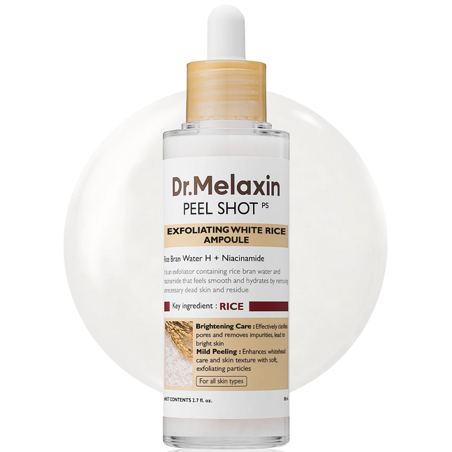 Dr. Melaxin Peel Shot Glow White Rice Ampoule