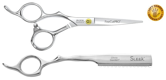 Olivia Garden FineCutPRO Shears Case Deal - 5.5" - LEFT HAND