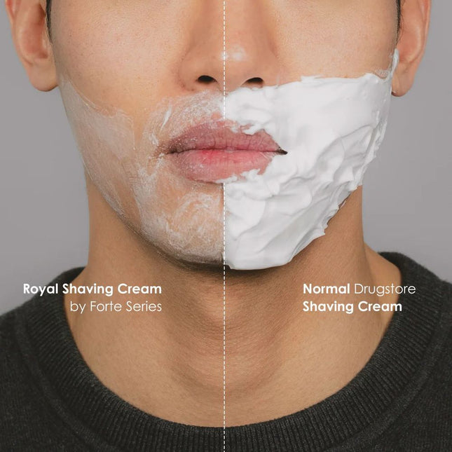 Forte Series Royal Shaving Cream - Safe Shave and Reduced Irritation - 3.75 fl Oz