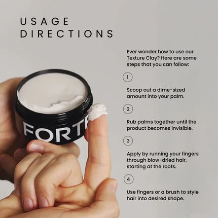 Texture Clay - Extreme Hold - Texture & Volume 1