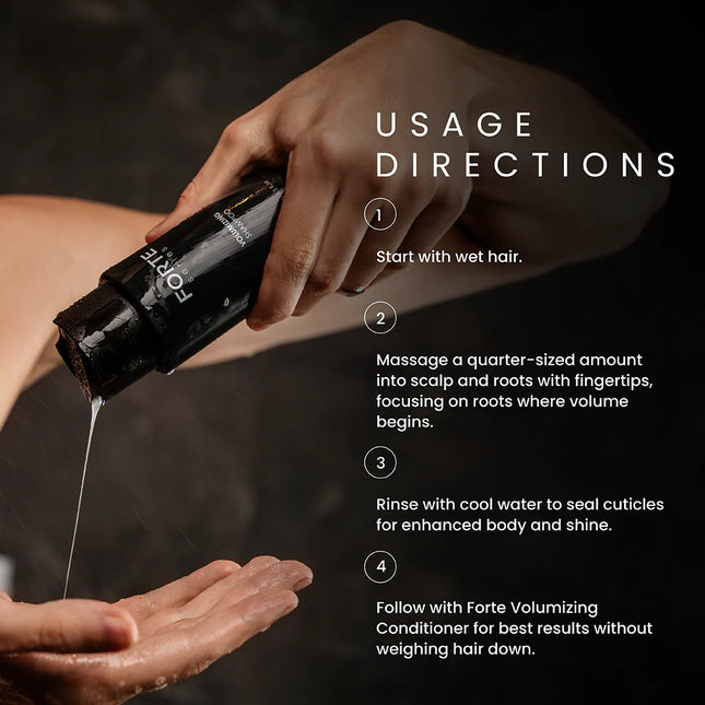 Forte Series Volumizing Shampoo 8.5 oz 1