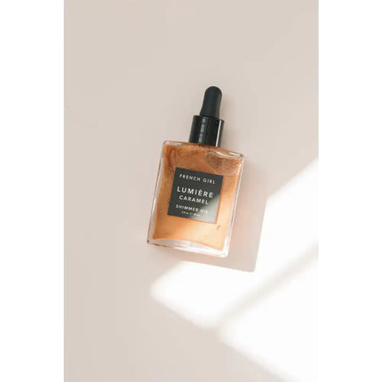 French Girl Caramel Shimmer Oil