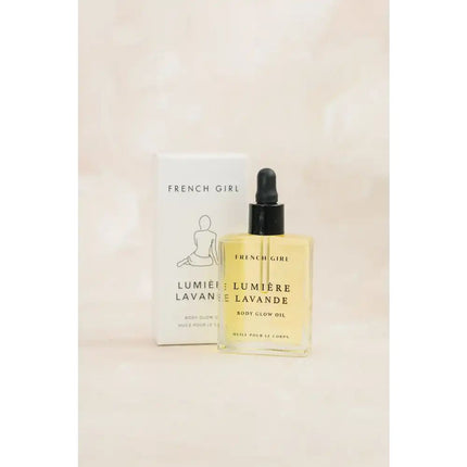 French Girl Lumière Body Glow Oil Lavande