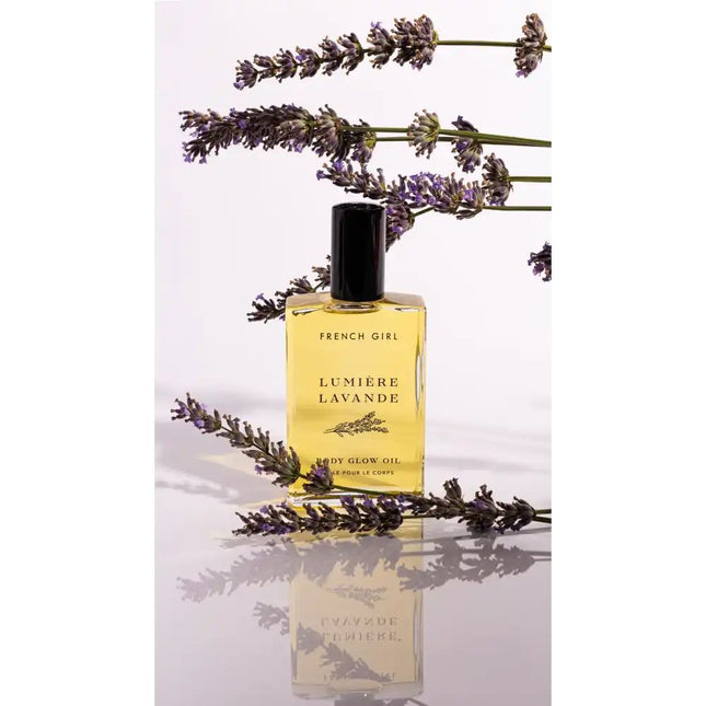 French Girl Lumière Body Glow Oil Lavande 3.4 oz