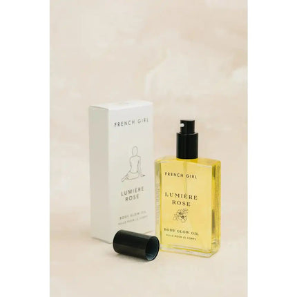 French Girl Lumière Body Glow Oil Rose 3.4 oz