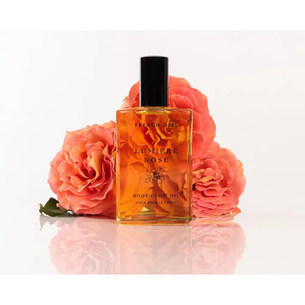 French Girl Lumière Body Glow Oil Rose 3.4 oz