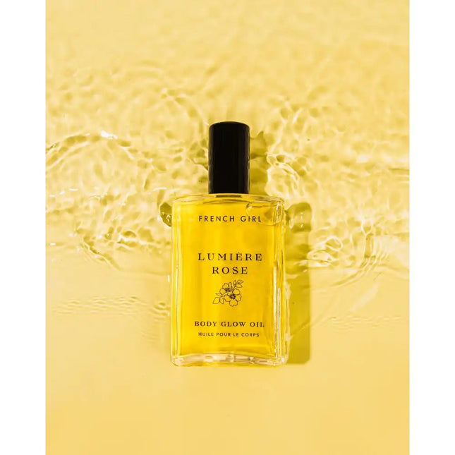 French Girl Lumière Body Glow Oil Rose 3.4 oz