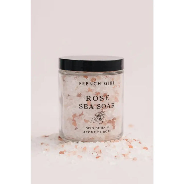 French Girl Soothing Rose Bath Salts