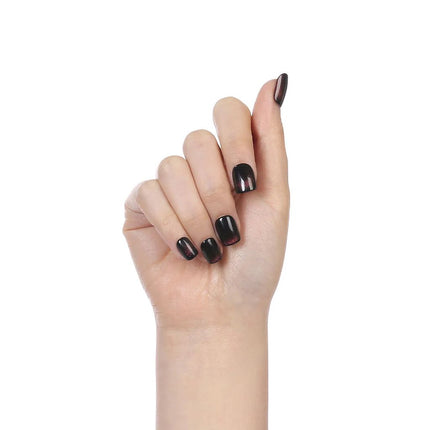 Absolute New York Glamify NTME03 Mesmerize Deluxe Press On Nails - Square Short