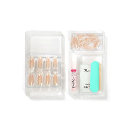 Absolute New York Glamify NTMR01 Mesmerize Premium Press On Nails - Almond Long