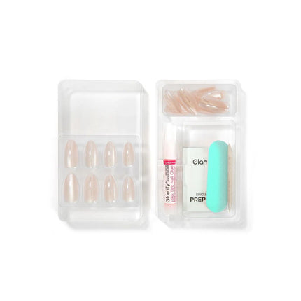 Absolute New York Glamify NTMR04 Mesmerize Premium Press On Nails - Almond Medium