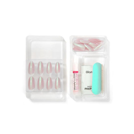 Absolute New York Glamify NTMR06 Mesmerize Premium Press On Nails - Almond Medium