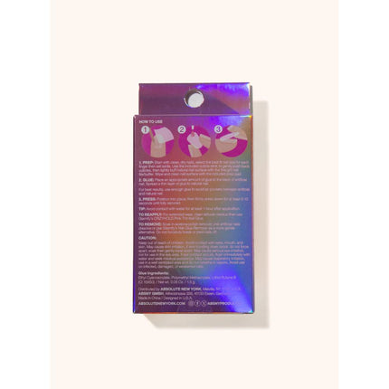 Absolute New York Glamify NTMR06 Mesmerize Premium Press On Nails - Almond Medium