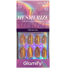 Absolute New York Glamify NTMR07 Mesmerize Premium Press On Nails - Almond Medium