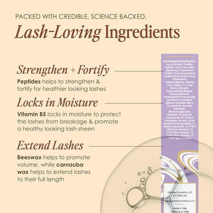 GrandeMASCARA Conditioning Peptide Mascara Brown