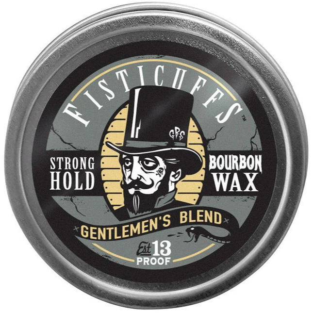 Grave Before Shave Fisticuffs™ Strong Hold Mustache Wax 1 OZ. Tin