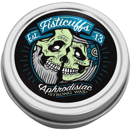 Grave Before Shave Fisticuffs™ Strong Hold Mustache Wax 1 OZ. Tin