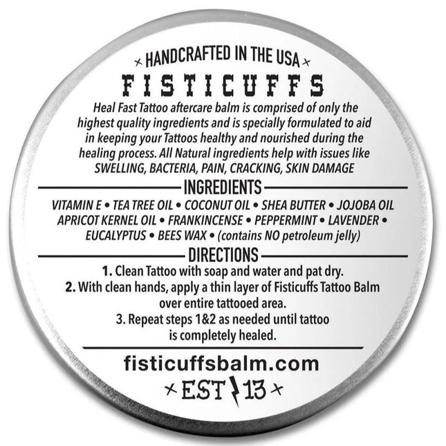 Grave Before Shave Fisticuffs Tattoo Balm