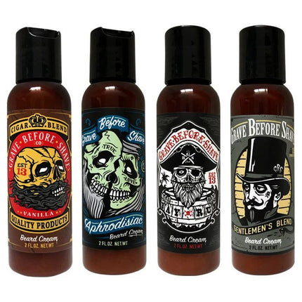 Grave Before Shave Beard Cream 2 oz. Bottle