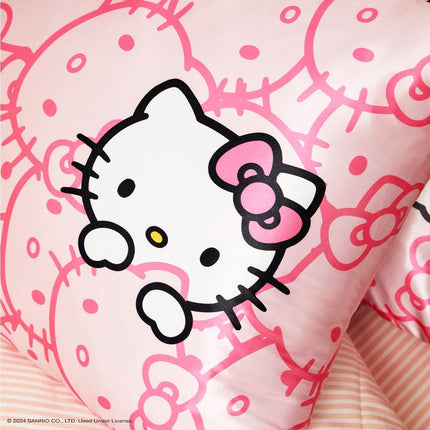 kitsch Hello Kitty x Kitsch Satin Pillowcase & Pillow Scrunchie 2pc Set