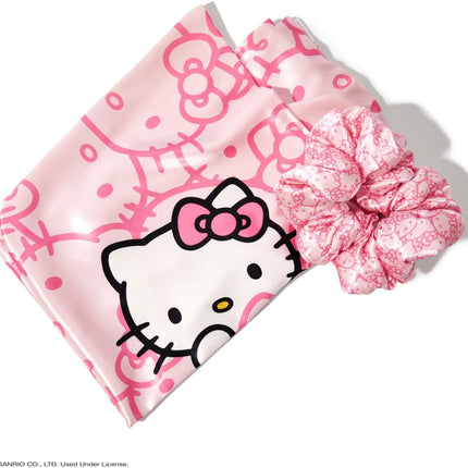 kitsch Hello Kitty x Kitsch Satin Pillowcase & Pillow Scrunchie 2pc Set