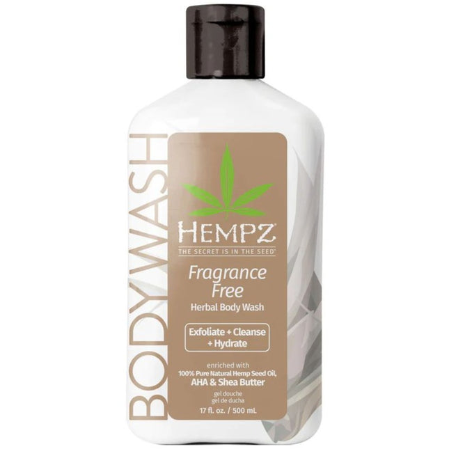 Hempz Fragrance Free Herbal Body Wash 1