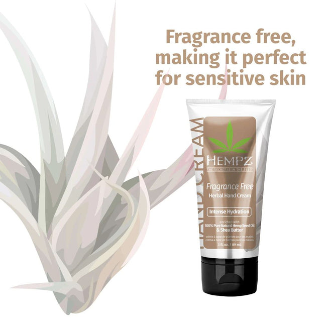 Hempz Fragrance Free Herbal Hand Cream 2