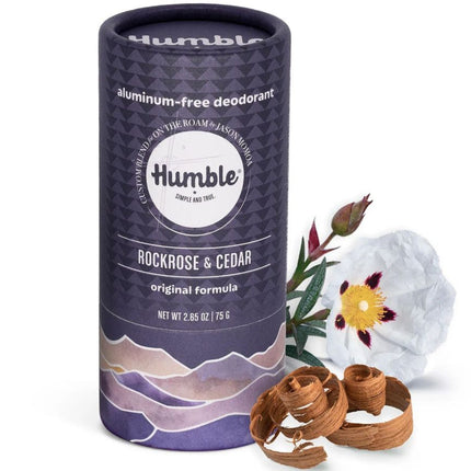 Humble Brands Aluminum Free Deodorant Original Formula Plastic Free