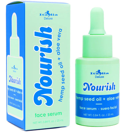 Italia Deluxe Facial Serums (Hemp Seed Oil + Aloe Vera