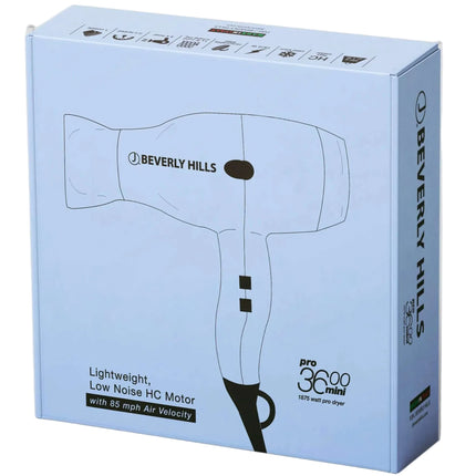 J Beverly Hills - Pro 3600 Mini Hair Dryer