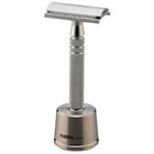 Feather Stainless Steel Double Edge Razor with Stand AS-D2S
