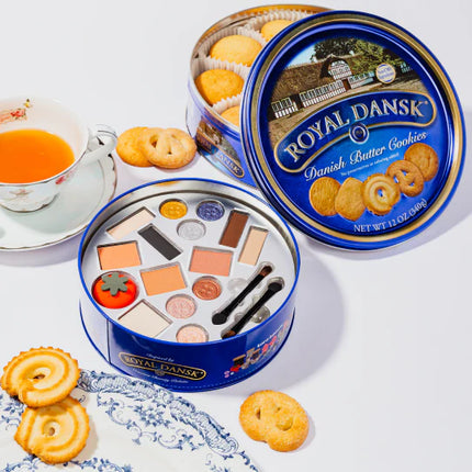 Kara Royal Dansk® Cookie Tin Creative Beauty Palette