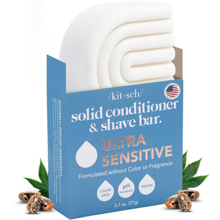 kitsch Ultra Sensitive Solid Conditioner & Shave Bar