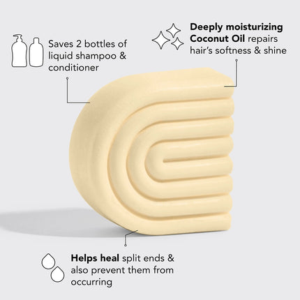 kit-sch Deep-Moisturizing Conditioner Bar for Dry Damaged Hair