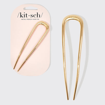 kit-sch French Hair Pin - Gold