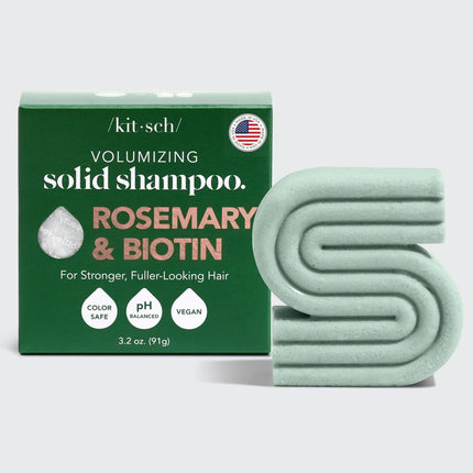 kit-sch Rosemary & Biotin Volumizing Solid Shampoo