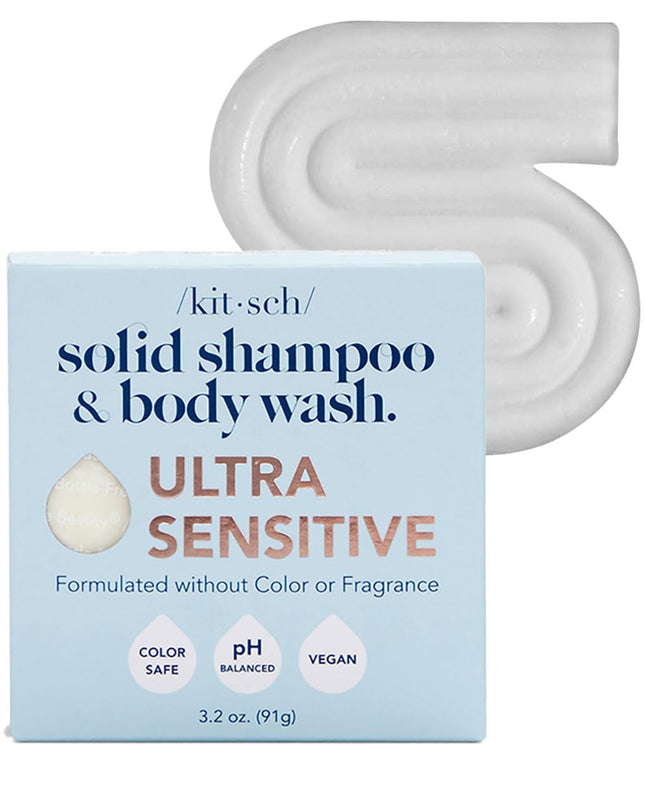 kit-sch Ultra Sensitive Shampoo & Body Wash Bar Fragrance Free